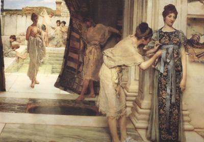 Alma-Tadema, Sir Lawrence The Frigidarium (mk24)